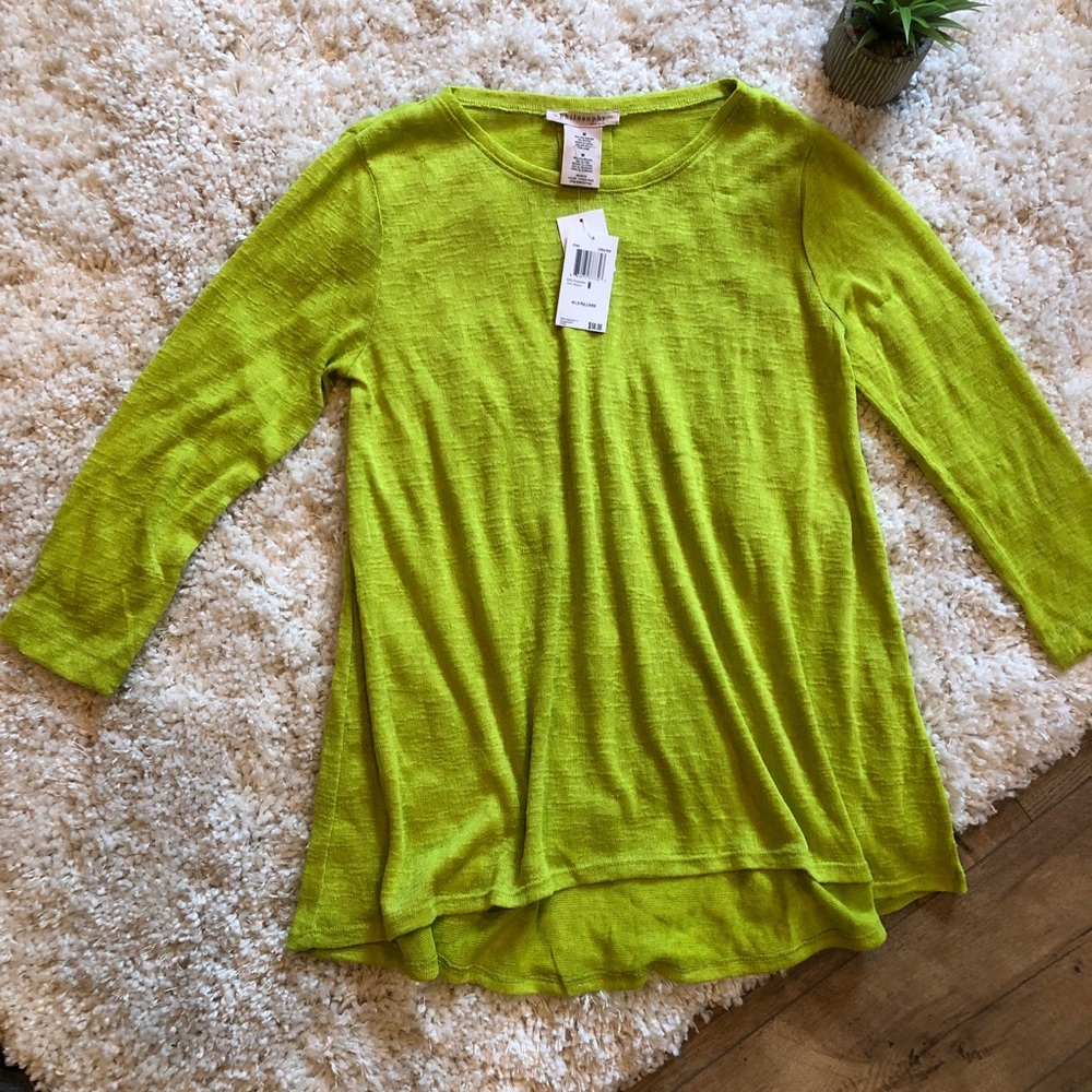 {philosophy} Hi Lo Pullover